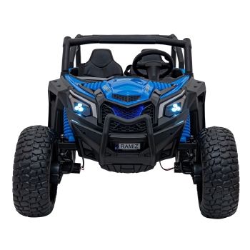 Duży Buggy dla dzieci UTV X3 Off-Road 2-osobowy 4 x 200W Niebieski BBH-028.NIE